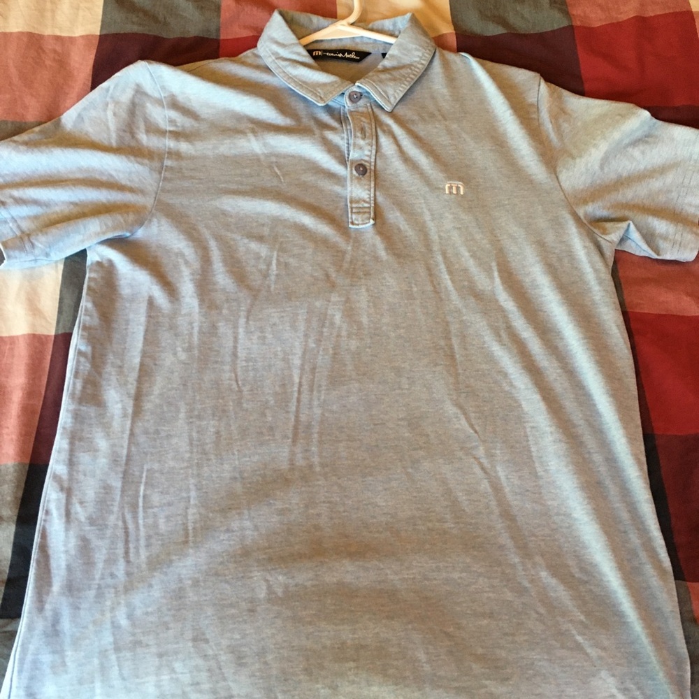 Travis Mathew Blue Polo - Picture 1 of 5